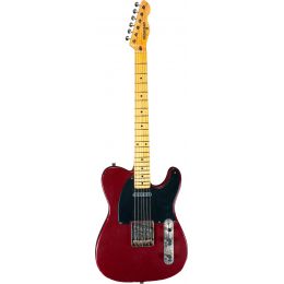 Maybach Guitars Teleman T54 Winered Metallic Aged Guitarra eléctrica tipo Tele